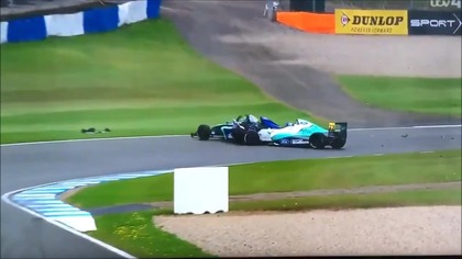 Koszmarny wypadek podczas wyścigu Formuły 4