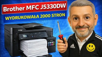 Brother MCF J5330DW wydrukowała 2000 stron
