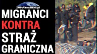 Eskalacja napięć na granicy polsko-białoruskiej.  Migranci atakują żołnierzy dzidami