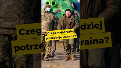 Czego najbardziej potrzebuje Ukraina? #ukraina #wojna