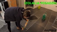 PRZYGOTOWANIE POSADZKI POD OGRZEWANIE PODŁOGOWE ELEKTRYCZNE | PIERWSZE ZAKUPY | #domza25tysięcy