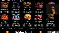 Five Nights at Freddys 2: #5 - NOC 7 10/20 GOLDEN FREDDY MODE UKOŃCZONE!!!
