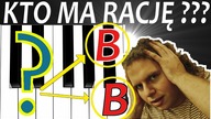  B czy H - która nazwa dźwięku jest poprawna 