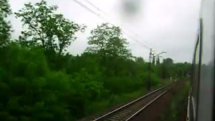 TLK Wielkopolanin przejeżdża przez Gliwice Łabędy.