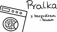 Pralka (piosenka ukulele z bazgrołkami i tekstem)