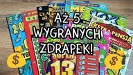 Zdrapki Lotto  Poczwórna, potrójna i podwójne wygrane!  Passa trwa! 