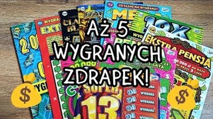 Zdrapki Lotto  Poczwórna, potrójna i podwójne wygrane!  Passa trwa! 