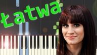  Tamta dziewczyna (Sylwia Grzeszczak) - Piano Tutorial (łatwa wersja)  LEPSZA JAKOŚĆ  