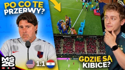 Selekcjoner USA KRYTYKUJE przerwy na nawodnienie PUSTE trybuny? FIFA odpowiada! Historyczny WYNIK!