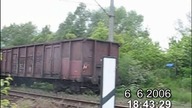 ST43-142 z wagonami towarowymi i ET22-253 z wagonami z węglem w Poznaniu