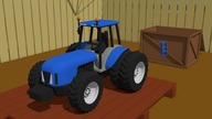 big Tractor For Kids | Formation and uses - building | wielki Niebieski Traktorek Bajka Dla Dzieci