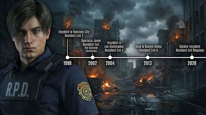 PEŁNA historia Leona S.  Kennedy - od Resident Evil do Resident Evil Requiem