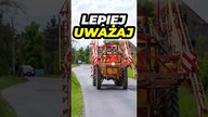 Wyprzedzanie maszyn rolniczych