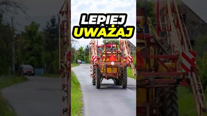 Wyprzedzanie maszyn rolniczych 