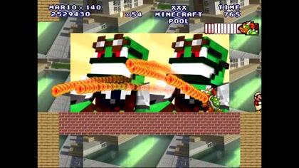 Mario Worker XXX Minecraft 7 Gamer Cave