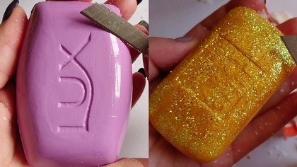 Soap Carving ASMR Relaxing Sounds no talking Satisfying ASMR Video