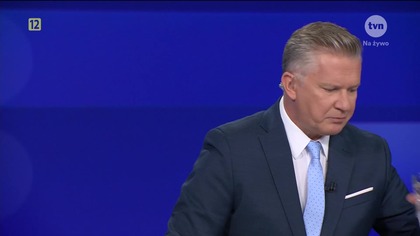 TVN - Wpadka - przedwczesne połączenie się LIVE ze studiem Faktów (18. 08. 2025, 1854)