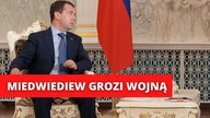 Miedwiediew wprost grozi wojną za sankcje.  To może usprawiedliwić wojnę.