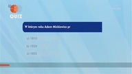 TVP Wilno - Świąteczny ident, dziś wieczorem w programie, quiz i przerywnik (22. 12. 2021)