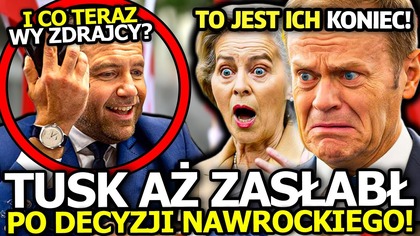 TO KONIEC PREMIERA! NAWROCKI BIERZE SIĘ ZA TUSKA! WYDAŁ OSTRY KOMUNIKAT!