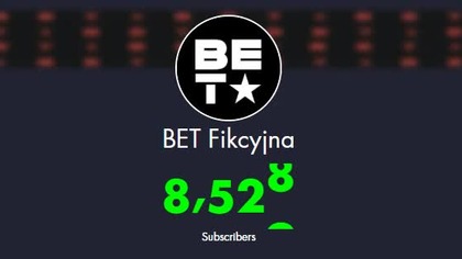 BET Fikcyjna zaczął się spada liczba subskrybentów (16. 08. 2025, 16:38)