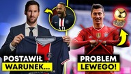 MESSI POSTAWIŁ WARUNEK! ODEJDZIE JEŚLI...  ROBERT LEWANDOWSKI STRACI SZANSĘ NA WYGRANĄ ZŁOTEJ PIŁKI?