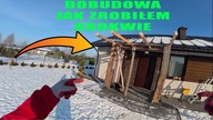 Dobudowa wiatrołapu w domu z projektu Dom na start bez kredytu  Cz4