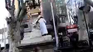 Włochy: Imigrant niszczy posąg
