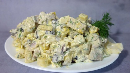 Sałatka śledziowa  smak jak u babci!