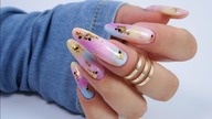 colorful nails / Elisium Nails Rococo! babe