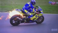 Wypadek podczas jednego z motocyklowych wyścig&oacute;w