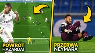 CUDOWNY GOL Edena Hazarda po 392 DNIACH! Neymar będzie PAUZOWAŁ...  Wiemy ile!
