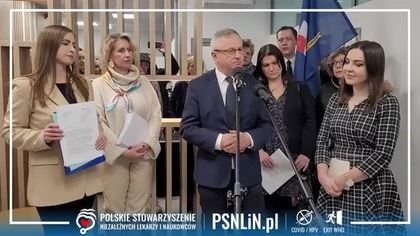 Poseł Włodzimierz Skalik w Naczelnym Sądzie Lekarskim - Mamy do czynienia z globalną mafią! mp4 686x432