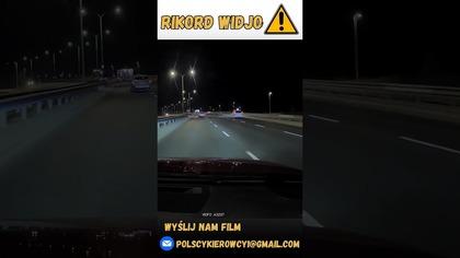 Nadmierna prędkość - ułańska fantazja #rikordwidjo #dashcam #polska #carcrash #polscykierowcy