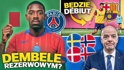 trener JEDZIE po występie Dembele...  Rodri GOTOWY na debiut w Barcelonie! ATAK na FIFA i Infantino!