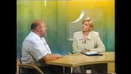 Jedynka - Studio, reklamy, animacja, Teleexpress i fr.  Śmiechu Warte z 14 czerwca 1998 roku