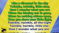Karaoke for kids Twinkle twinkle little star key 3