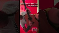 The Beatles Here Comes The Sun - Fingerstyle Acoustic Guitar Cover #shorts