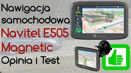 Navitel E505 Magnetic Nawigacja samochodowa - Opinia