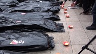 23.  03.  2024 Wiec Pokojowy Antywojenny TO NIE NASZA WOJNA W-wa Krakowskie Przedmieście