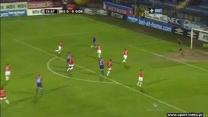 Sezon 2008/2009 25 Kolejka Wisła Kraków 0-1 Górnik Zabrze Banaś