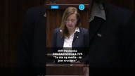 Posłanka mówi o zepsuciu TVP *użyła mocnych słów* #shorts