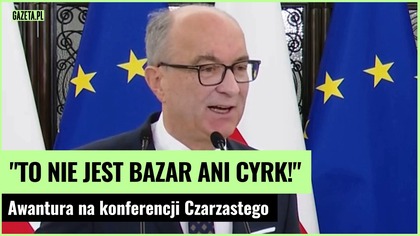 Rzecznik PiS zakłócił konferencję Czarzastego! Tak zareagował marszałek