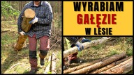 WYRABIAM GAŁĘZIE W LESIE || Zwykły dzień w lesie ODC 4 || Okiem ZULa