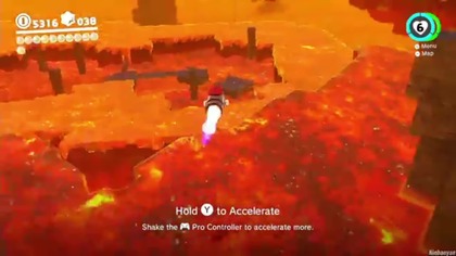 Super Mario Odyssey HD - przewodnik po grze (Switch) część 7 - Walka w Pałacu Bowsera.  Misja w Księżycowym Kr&oacute;lestwie