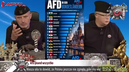 AfD Ponad wszystko! Nd.  6. 9. 2026r.  W.  Olszański, M.  Osadowski Kamraci NPTV.pl RODACY KAMRACI.