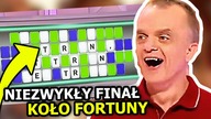NIESAMOWITY FINAŁ W KOŁO FORTUNY! ODGADŁ IDEALNE LITERY I WYGRAŁ FORTUNĘ! 