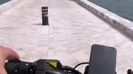 Rowerem z Campingu Zaton do Miasteczka
