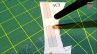 #3 PART THREE Cardboard Model Japan KI-115 TSURUKI MODELIK, PAPER CUTTING Model Kartonowy
