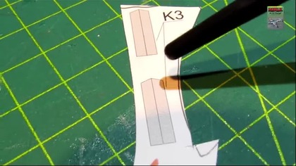 #3 PART THREE Cardboard Model Japan KI-115 TSURUKI MODELIK, PAPER CUTTING Model Kartonowy